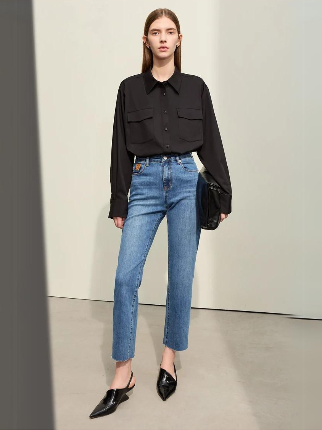 Høytlivs slim-fit jeans