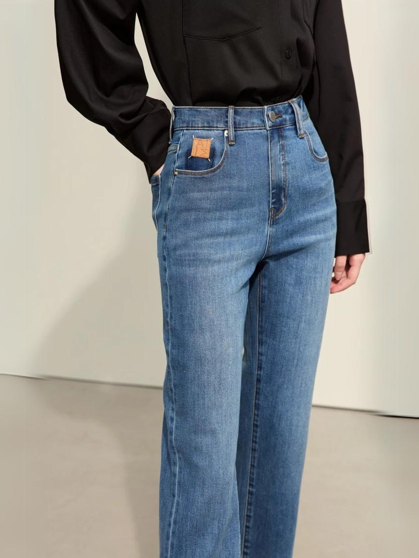 Høytlivs slim-fit jeans