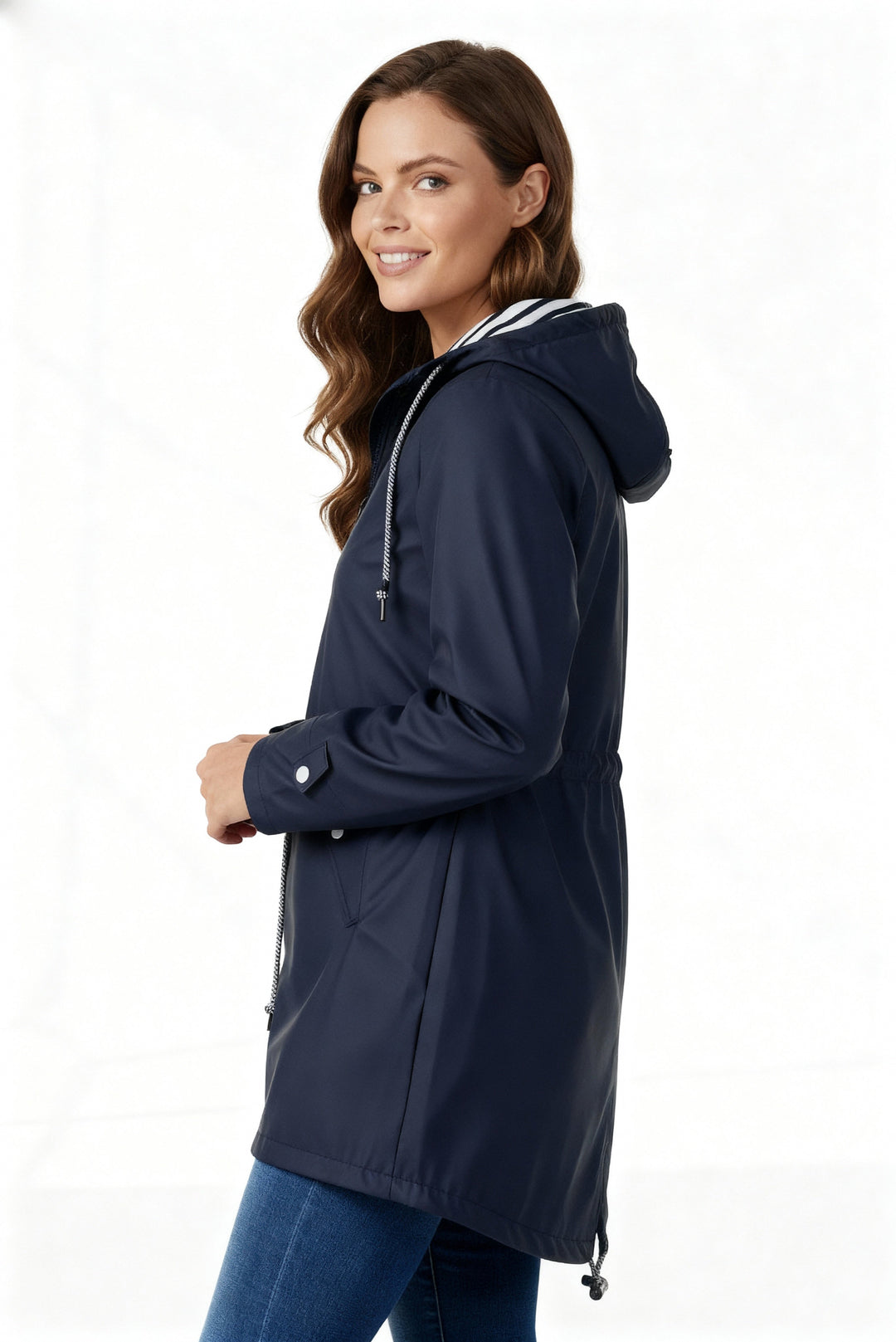 Skjora | Vanntett frakk med hette