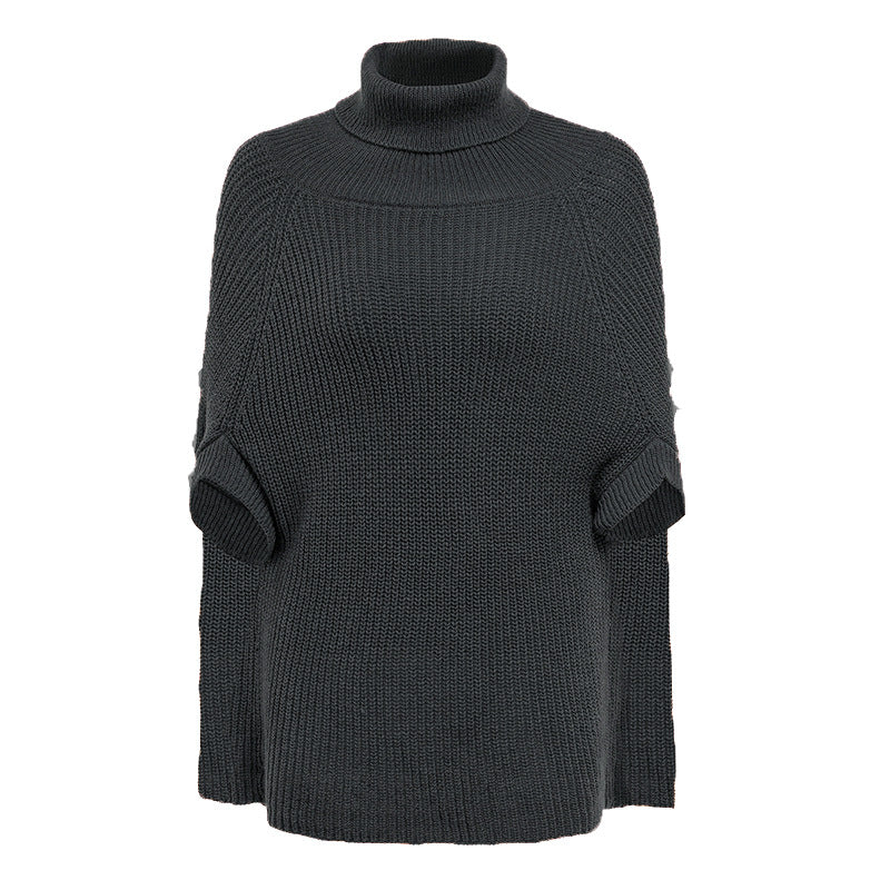Women's cozy high-necked sweater Skjora