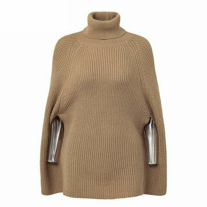 Women's cozy high-necked sweater Skjora