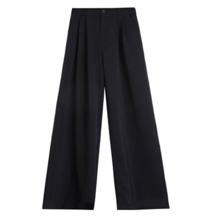 Kvinne Cropped Langermet Skjorte med Bred Kutt Ermer og Elegant Silhuett