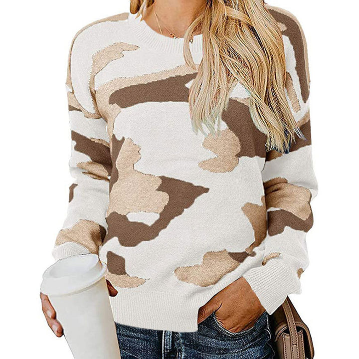 Damer stilige kamuflasje genser Skjora