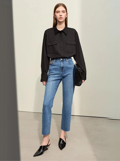 Høytlivs slim-fit jeans
