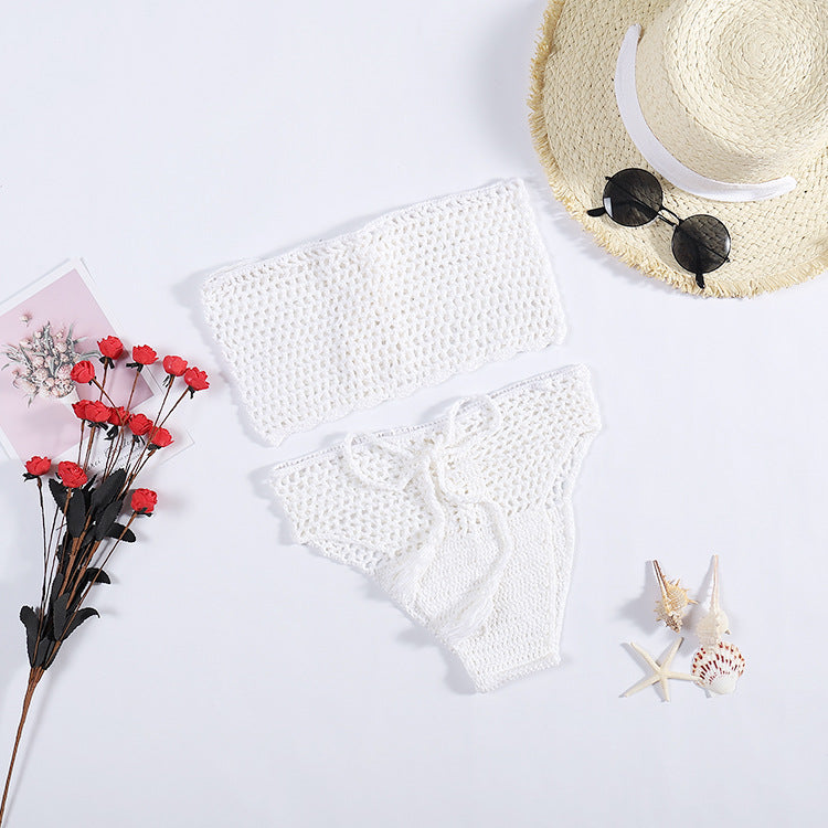 Damen Häkel-Bikini-Set mit attraktiven Akzenten Skjora