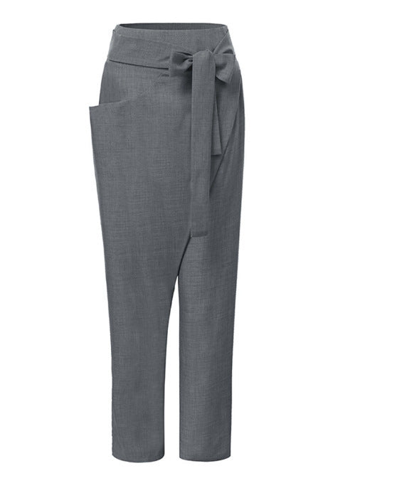 Women's relaxed linen trousers Skjora