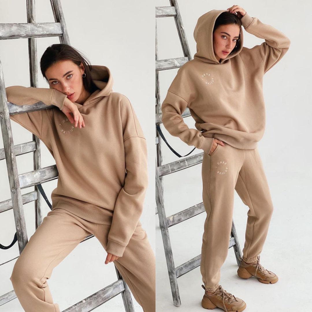 Kvinne Komfortabel Hoodie Skjora