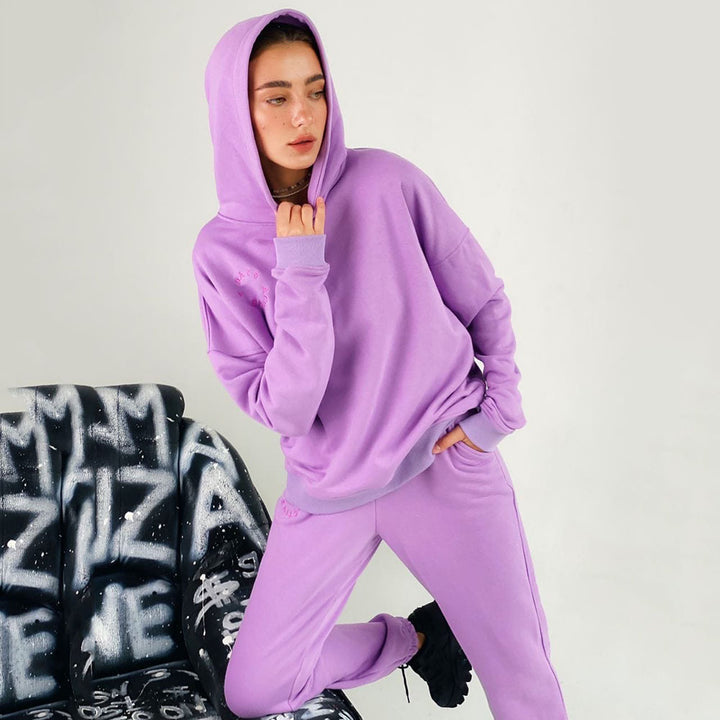 Kvinne Komfortabel Hoodie Skjora