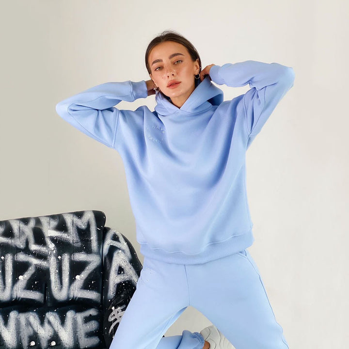 Kvinne Komfortabel Hoodie Skjora