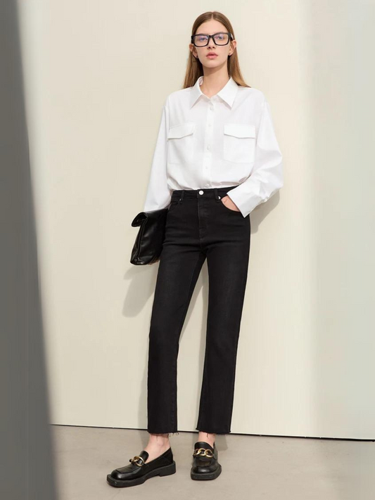 Høytlivs slim-fit jeans