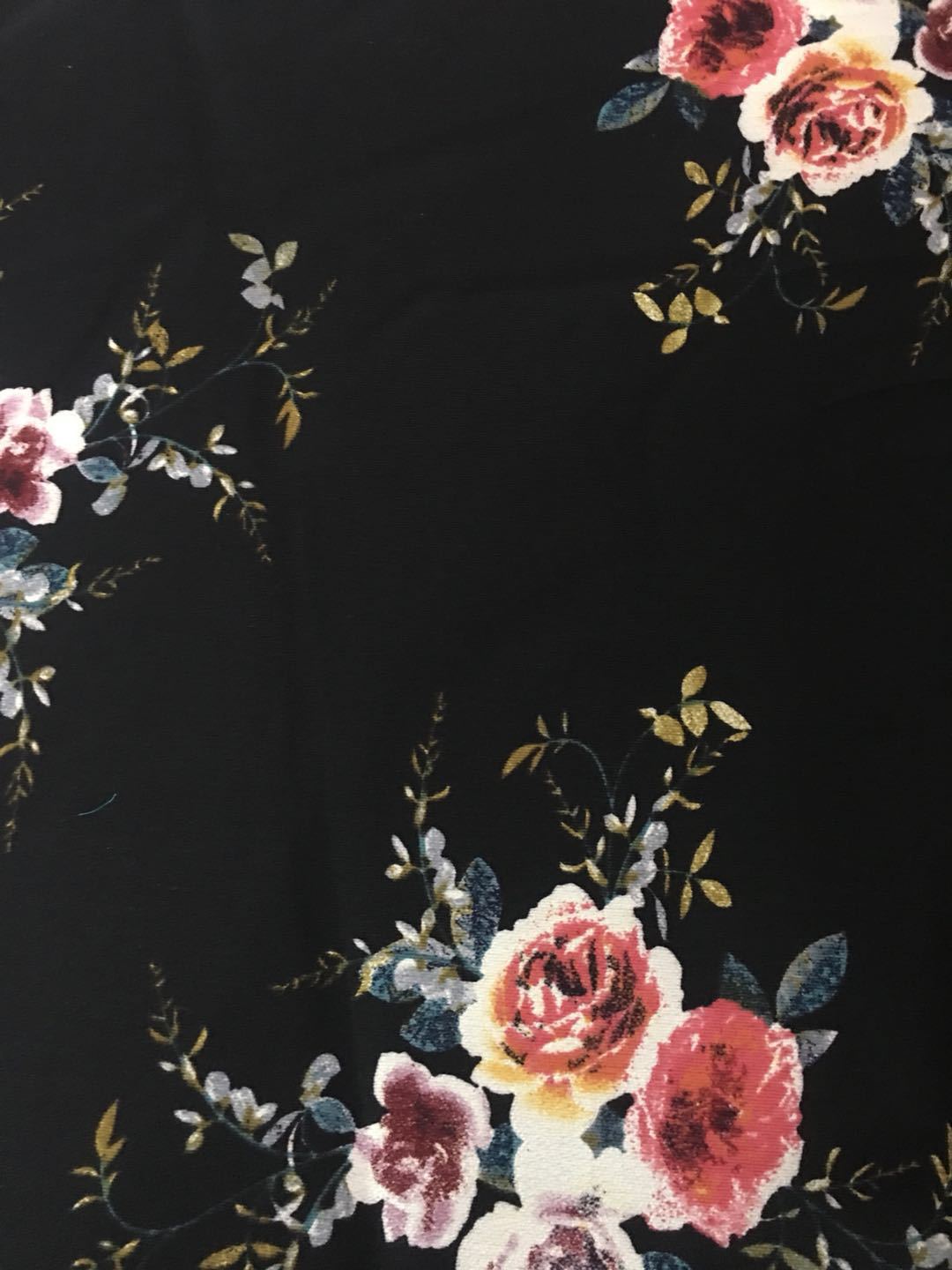 Dame Off-Shoulder Strandkjole med blomstermønster og flytende snitt Skjora