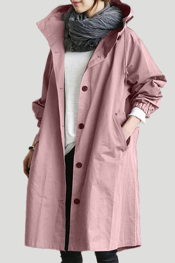 Skjora | Trenchcoat med hette for damer