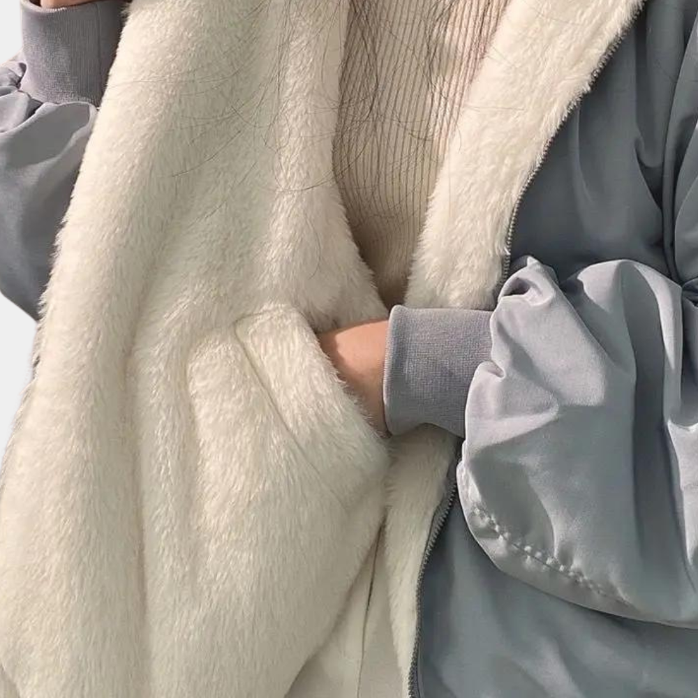 Skjora | Bekvem Oversized Vinterjakke