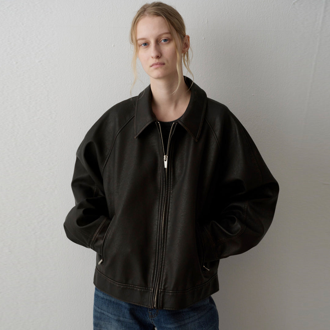 Damer elegant skinnjakke i minimalistisk design Skjora