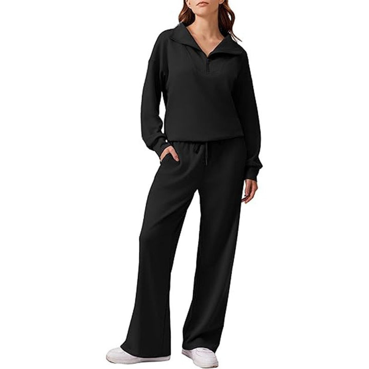 Kvinnes Uformelle Sweatpants Sett Skjora