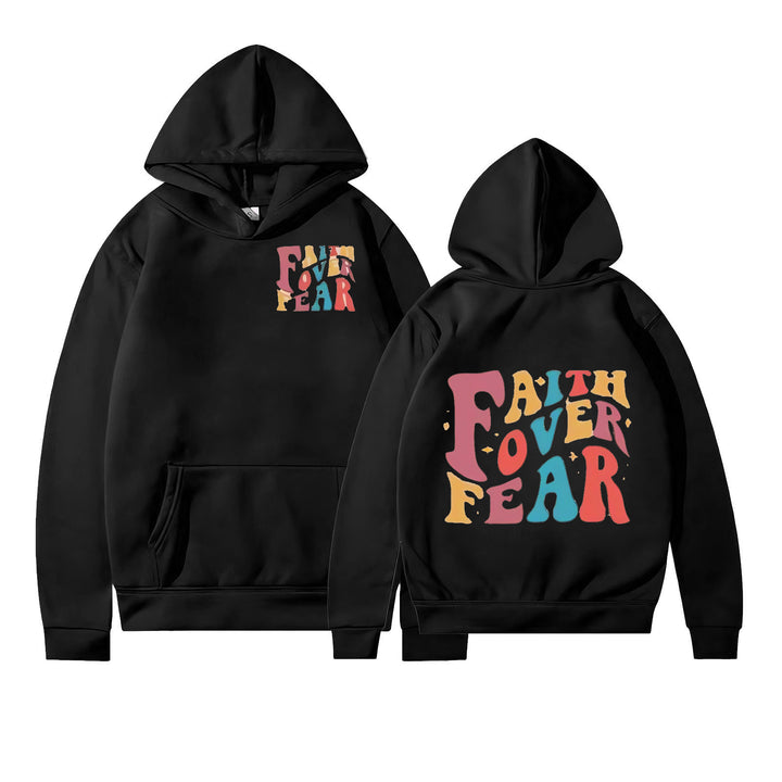 Dame hoodie med unikt grafisk display Skjora