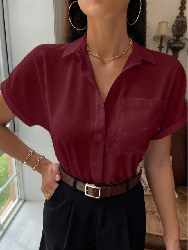 Dame elegant, lett bluse Skjora