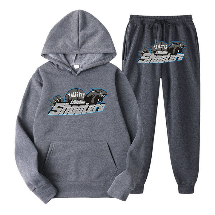 Dame herre hoodie og jogger-sett med urbant sportdesign Skjora