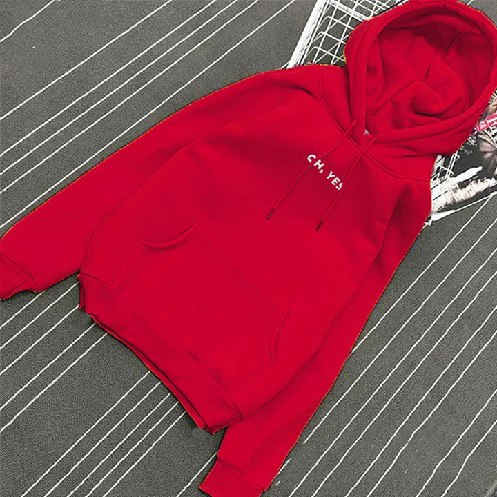 Kvinne Cozy Hoodie med Casual Print Skjora