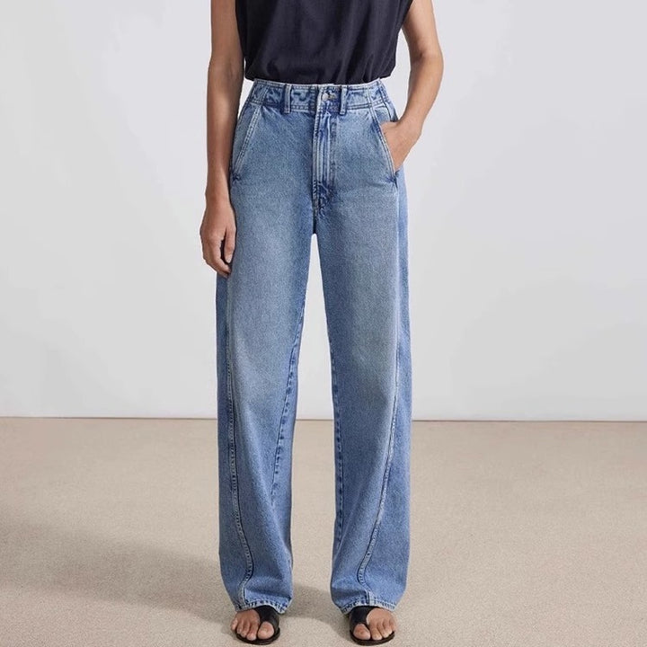 Damer Høyt skårne Mom-jeans Skjora