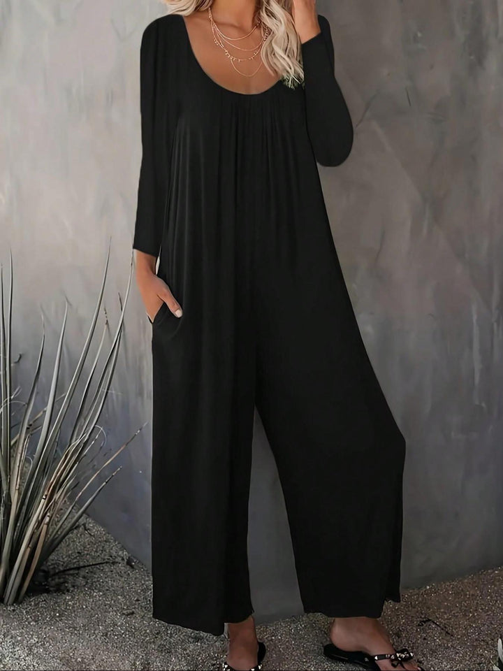 Damevidt jumpsuit med praktiske lommer og moderne snitt Skjora