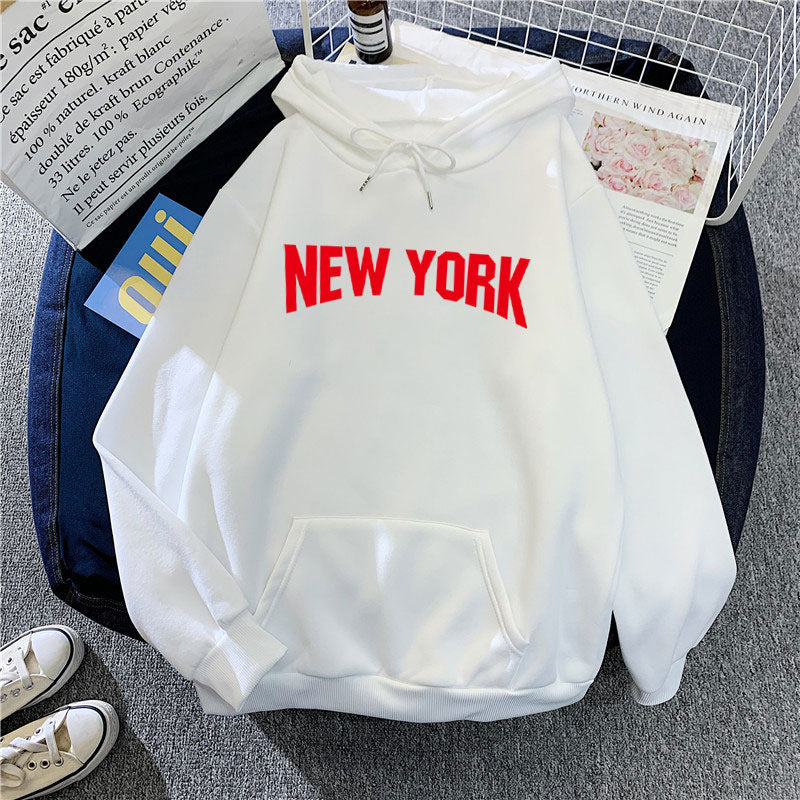 Dame hettegenser med stilfullt New York-design Skjora