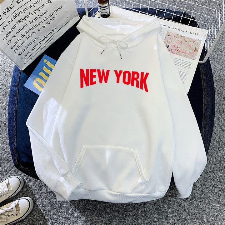 Dame hettegenser med stilfullt New York-design Skjora