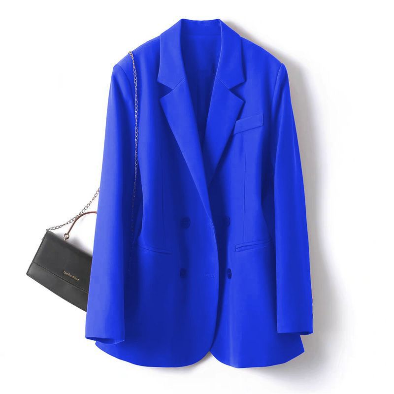 Damer Elegant Oversized Blazer Skjora
