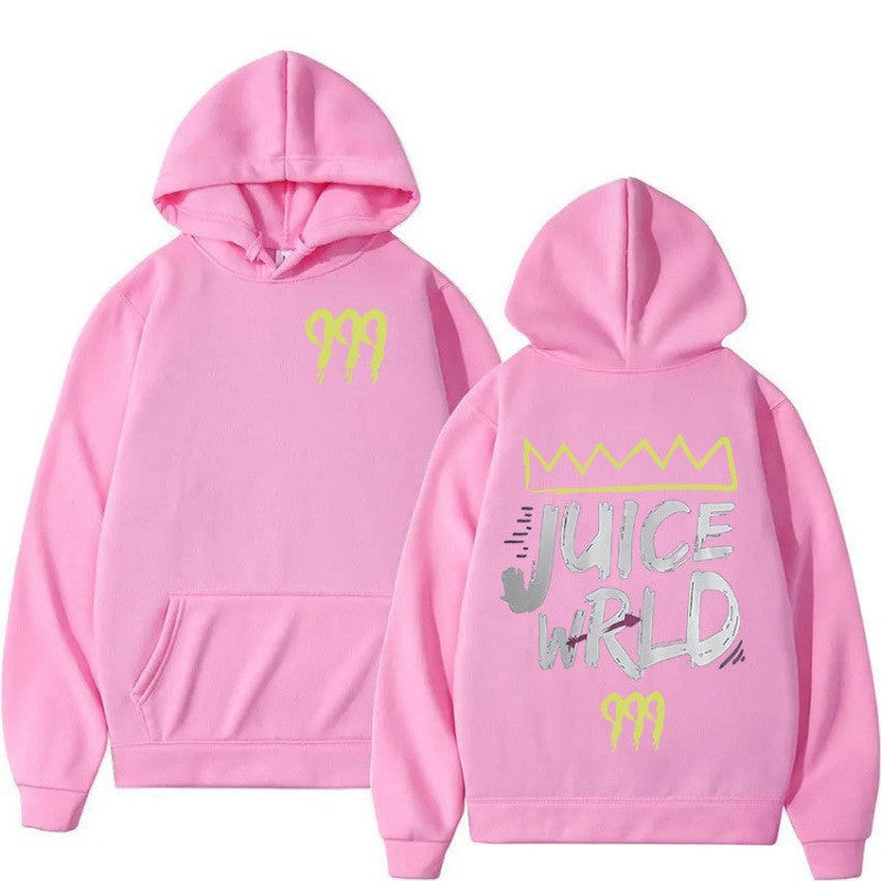 Kvinne hoodie med moderne kengurulommely design og slående grafisk trykk Skjora