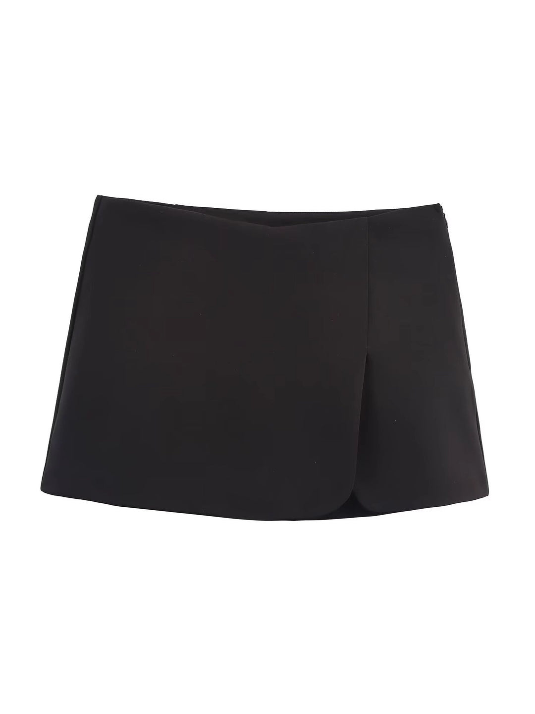 Dame Mini skjørt med eksklusiv snitt og elegant drapering Skjora