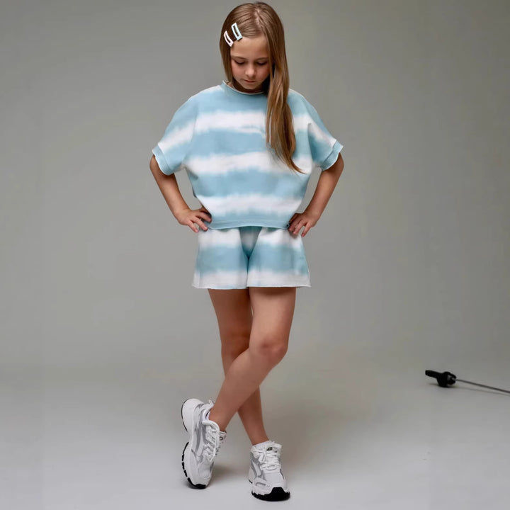 Kvinne komfortabel oversized t-skjorte Skjora