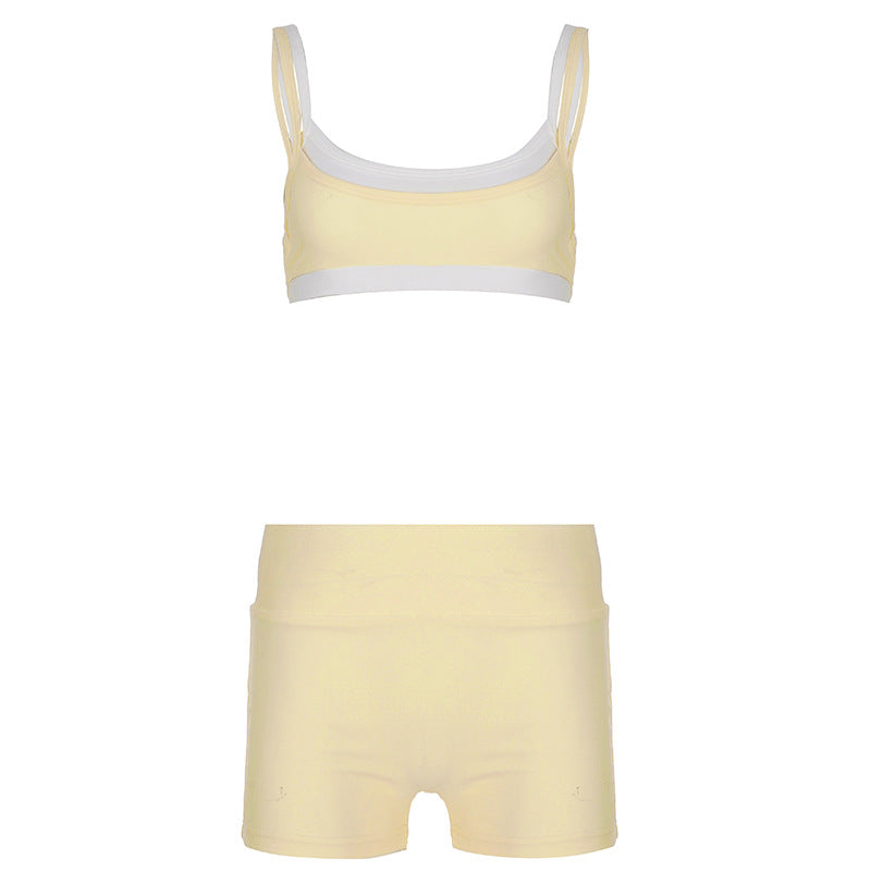 Dame sport-bikini-set med komfortabel passform og justerbare stropper Skjora