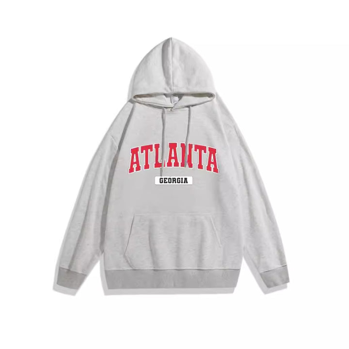 Damen Kapuzenpullover mit stylischem Atlanta-Print Skjora