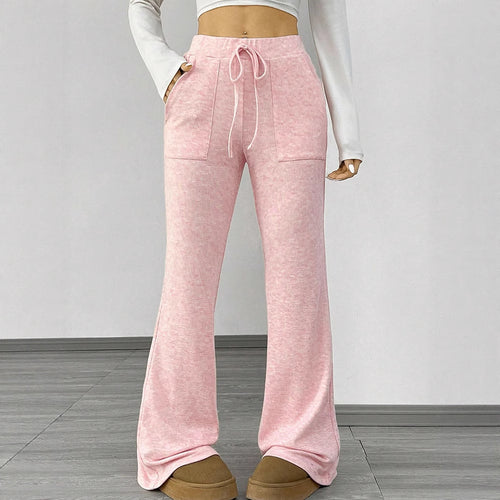 Dame Bredde Lounge- og Sweatpants med elastisk liv Skjora