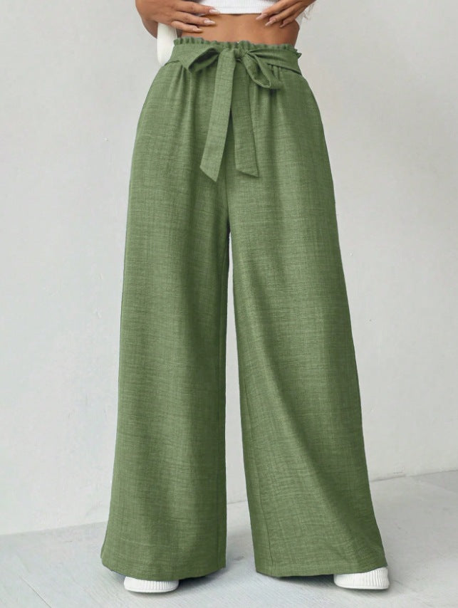 Women Wide Leg Pants Skirt