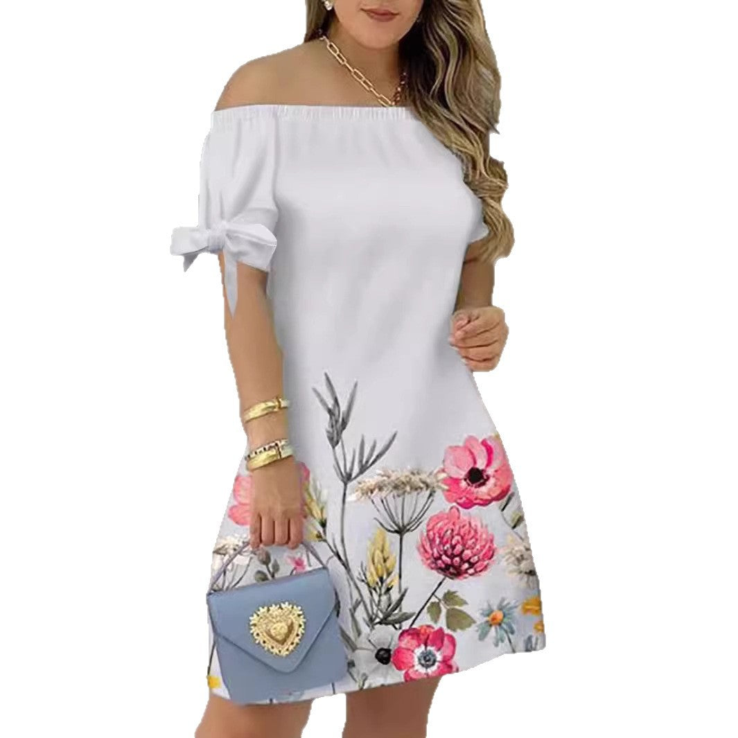 Damer Off-Shoulder Kjole Skjora