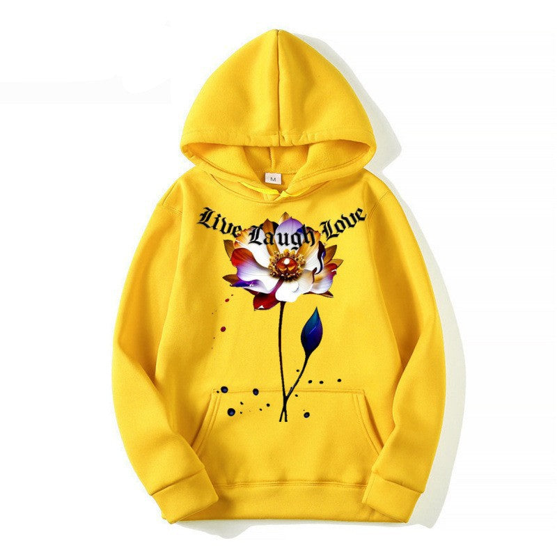Kvinnegenser med blomsterkunsttrykk Skjora