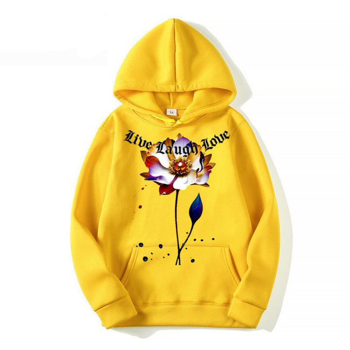 Kvinnegenser med blomsterkunsttrykk Skjora