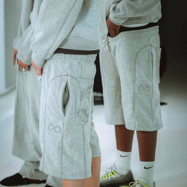 Dame Sporty Shorts med kreativt trykk Skjora