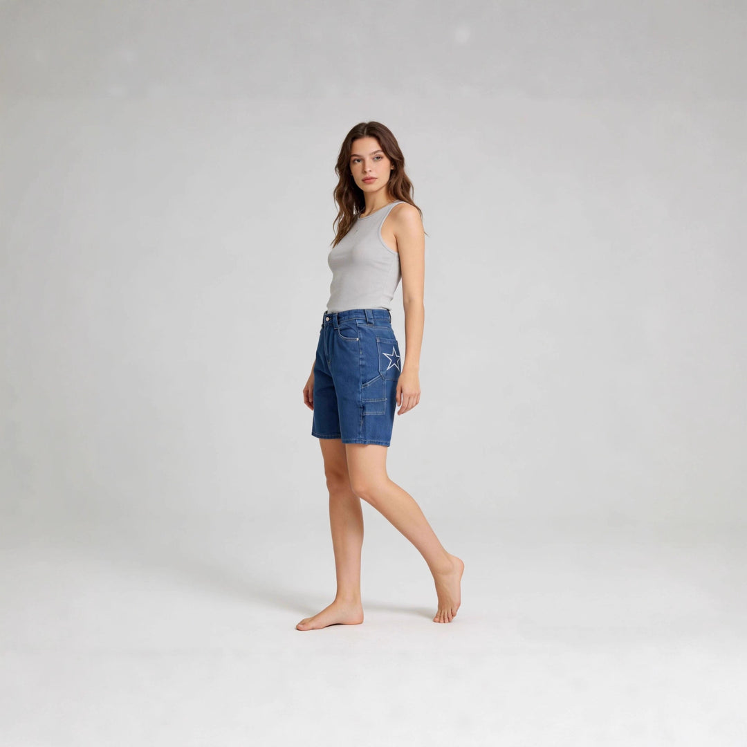 Damer avslappet Cargo-shorts Skjora