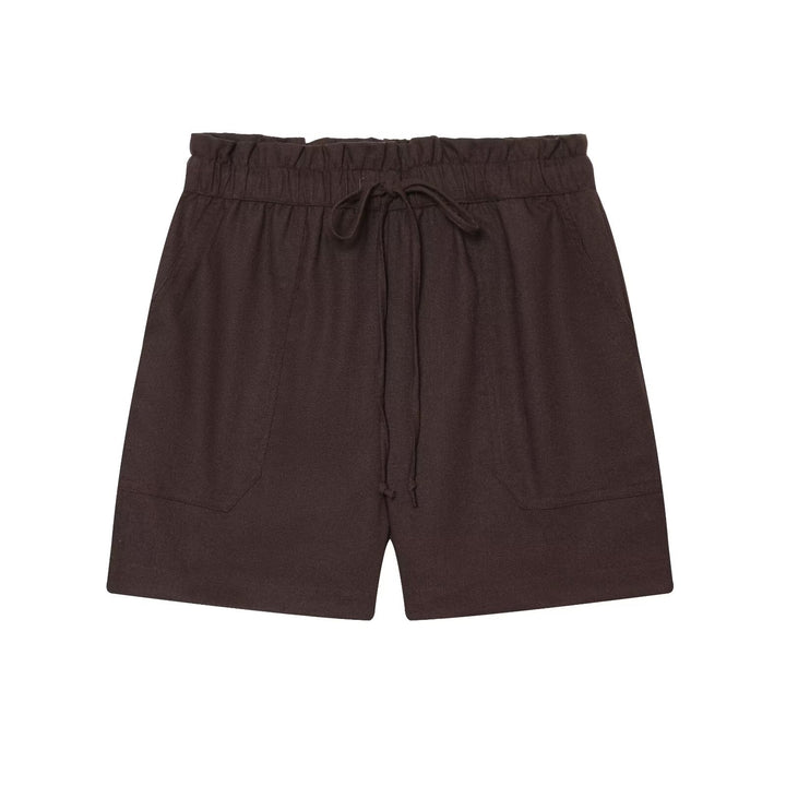 Damer behagelige fritidsshorts med elastisk midje og praktiske sidelommer Skjora
