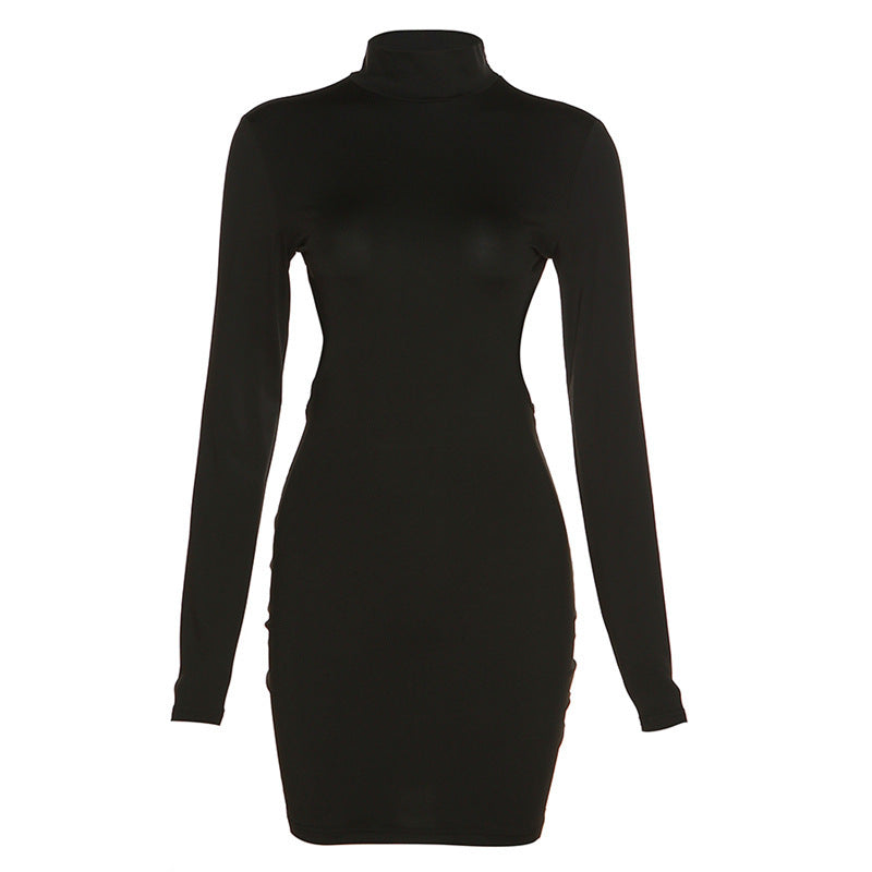 Dame Bodycon Kjole med Skulderutskjæringer Skjora