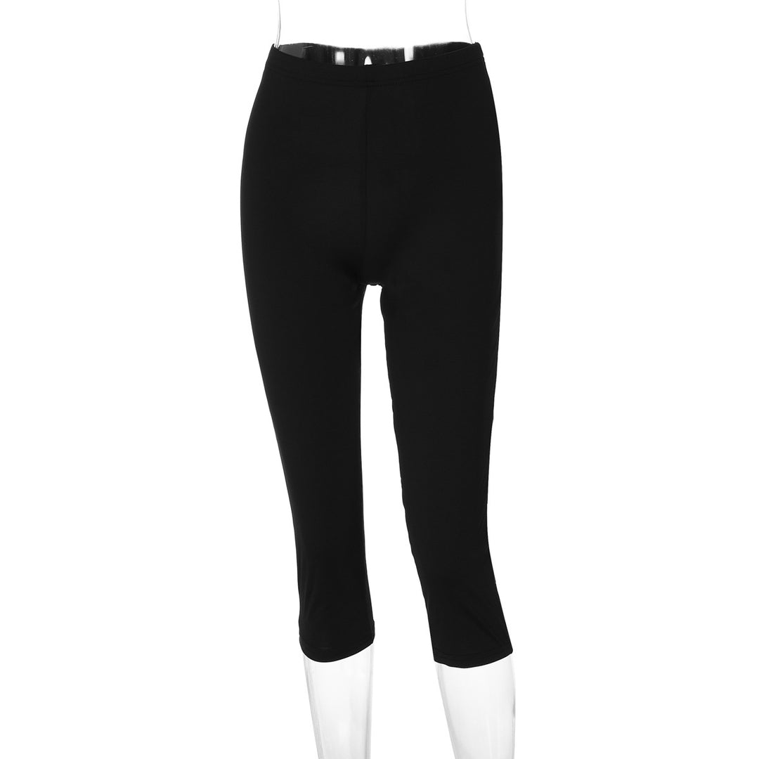 Dame leggings i trendy leo-mønster med komfortabel stretch Skjora