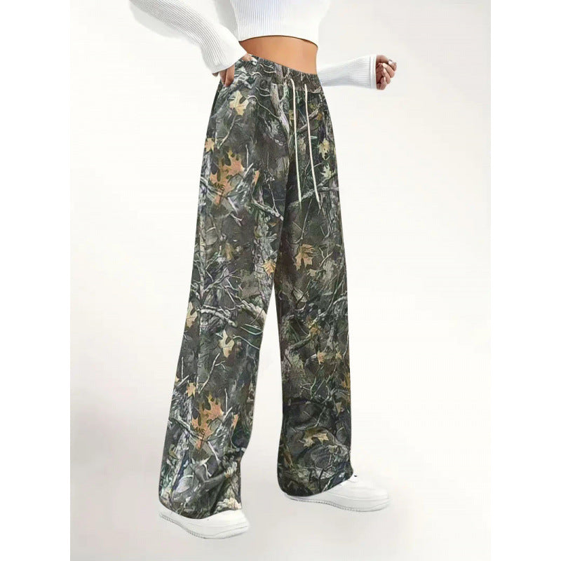 Dame Camouflage vid bukse Skjora