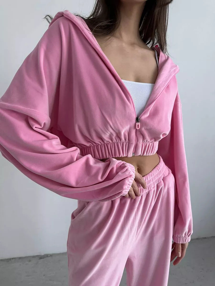 Kvinners sporty casual jakke med vid cut og elastisk livlinje Skjora