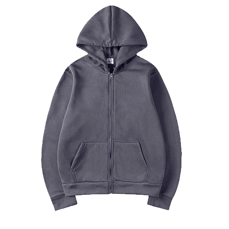 Dame hoodie sweatshirt med full glidelås og sidelommer Skjora