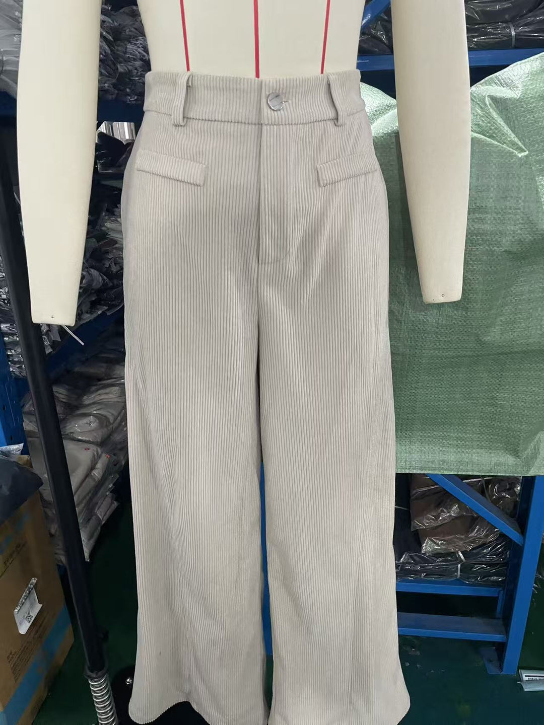 Women's Loose Corduroy Trousers Skjora