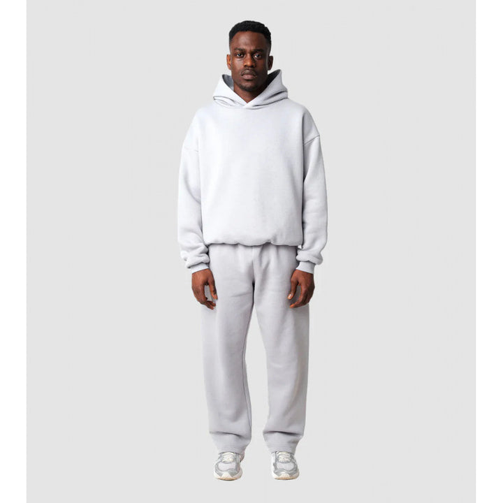 Kvinnenes Cozy Sweatshirt og Bukse Sett med Høy Krage og Casual Fit Skjora
