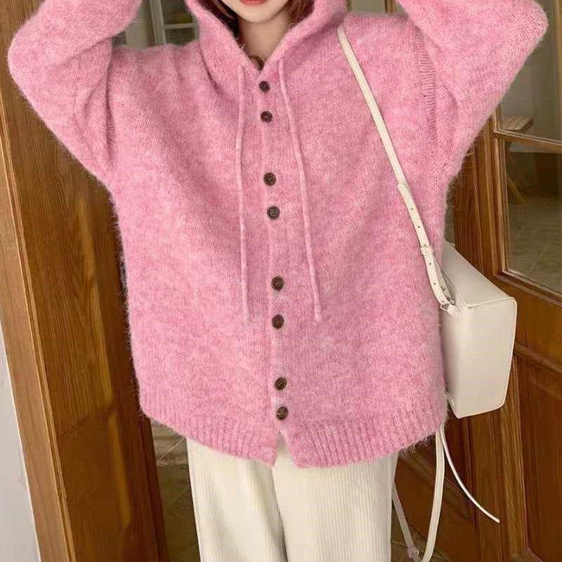 Kvinnens koselige oversized strikkegenser Skjora