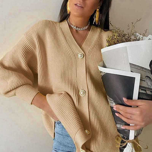 Dame oversized cardigan Skjora